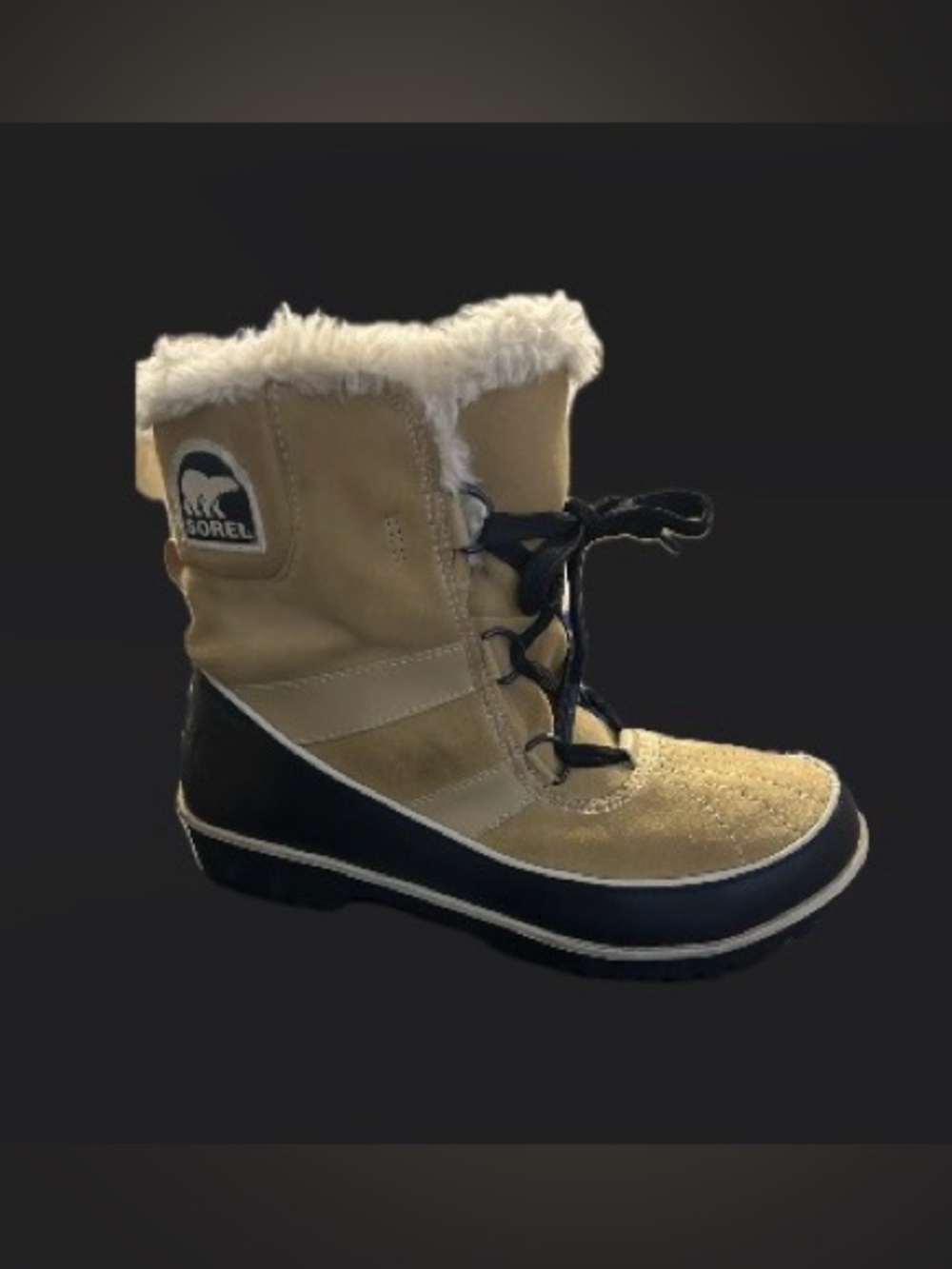 SOREL,Tivoli II 8.5 Waterproof Suede Winter Boots, pnly worn a couple x’s ever
